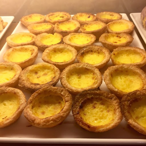 32. Egg Tart at 85 Degrees Cafe Bakery