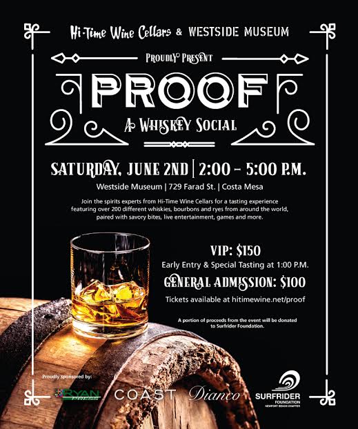 whiskey social flier