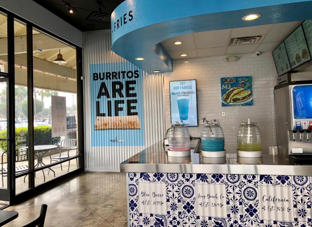 Blue Burrito Long Beach Menu Burrito Walls