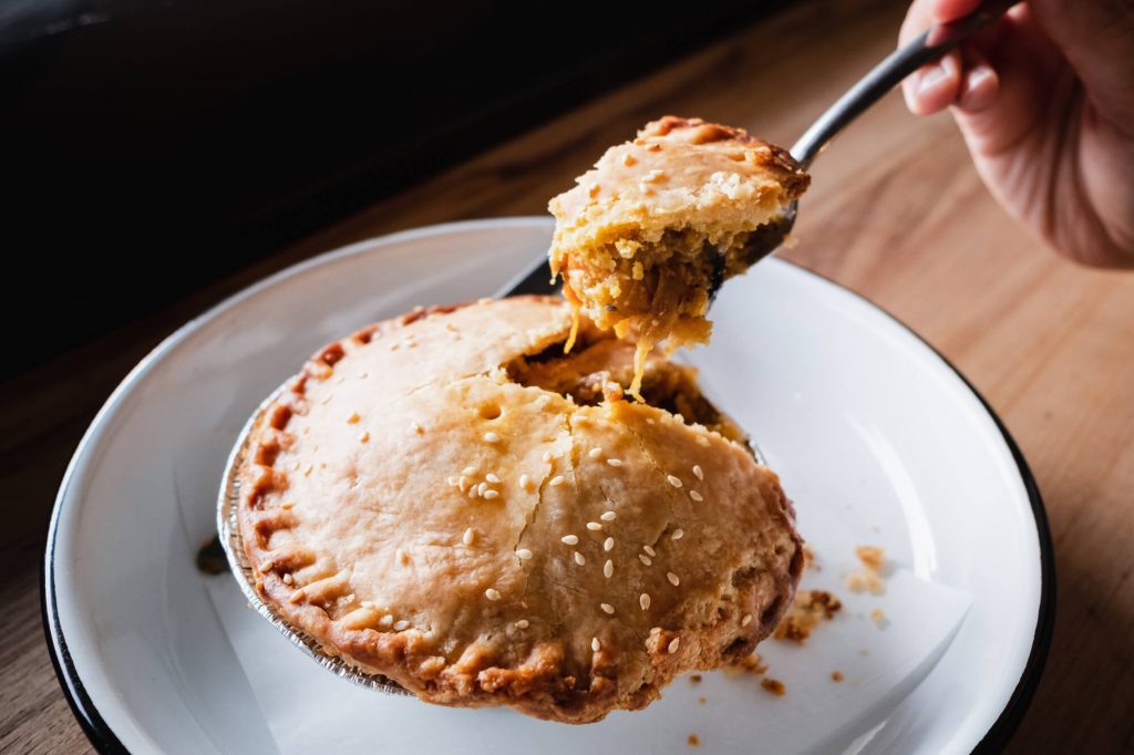 In Pie We Crust: This Roasted Veggies and Yellow Curry Pot Pie Will Win You Over